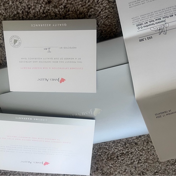 Men's white gold diamond ring size 9 brand new! James Allen - Picture 8 of 8